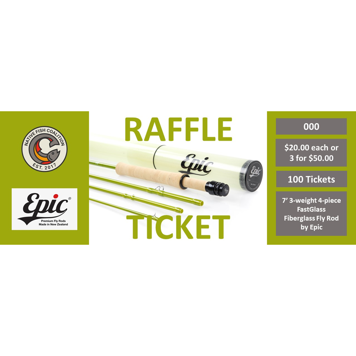 Raffle: Epic Studio Built 370 FastGlass 