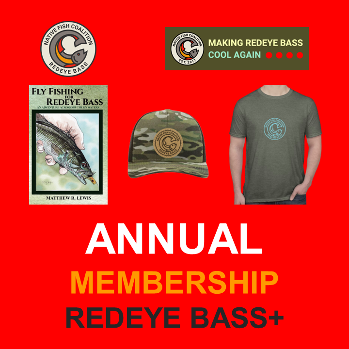 Annual Redeye Bass+ Membership