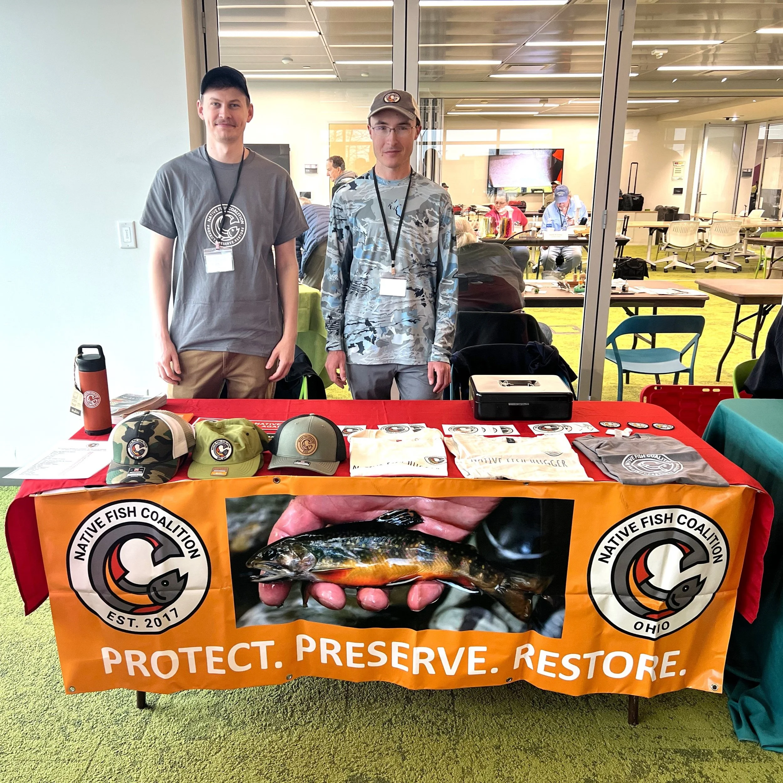 Ohio NFC Attends Northern Ohio Fly Fishing Expo