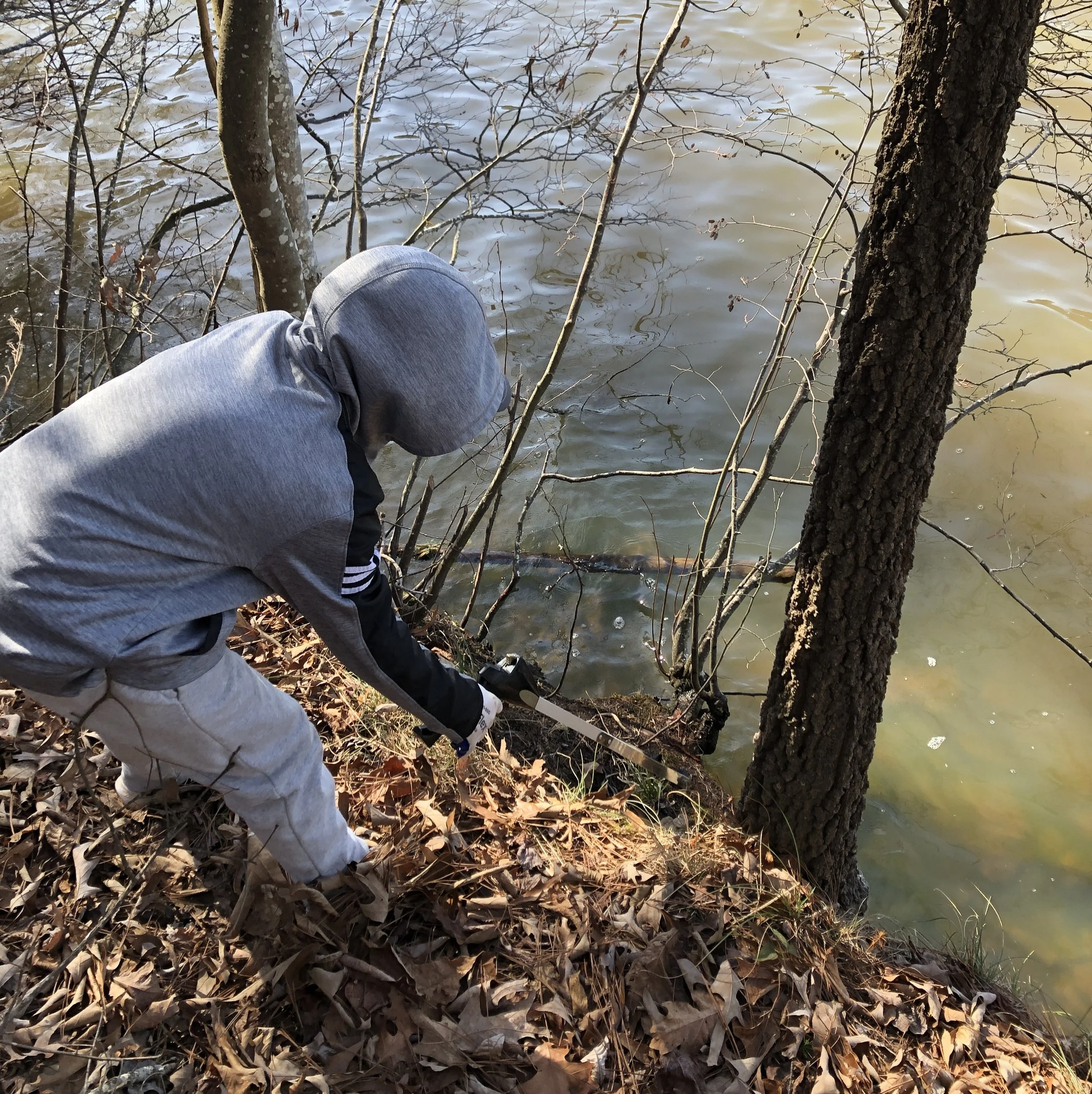 Georgia NFC Cleans Up Sweetwater Creek State Park