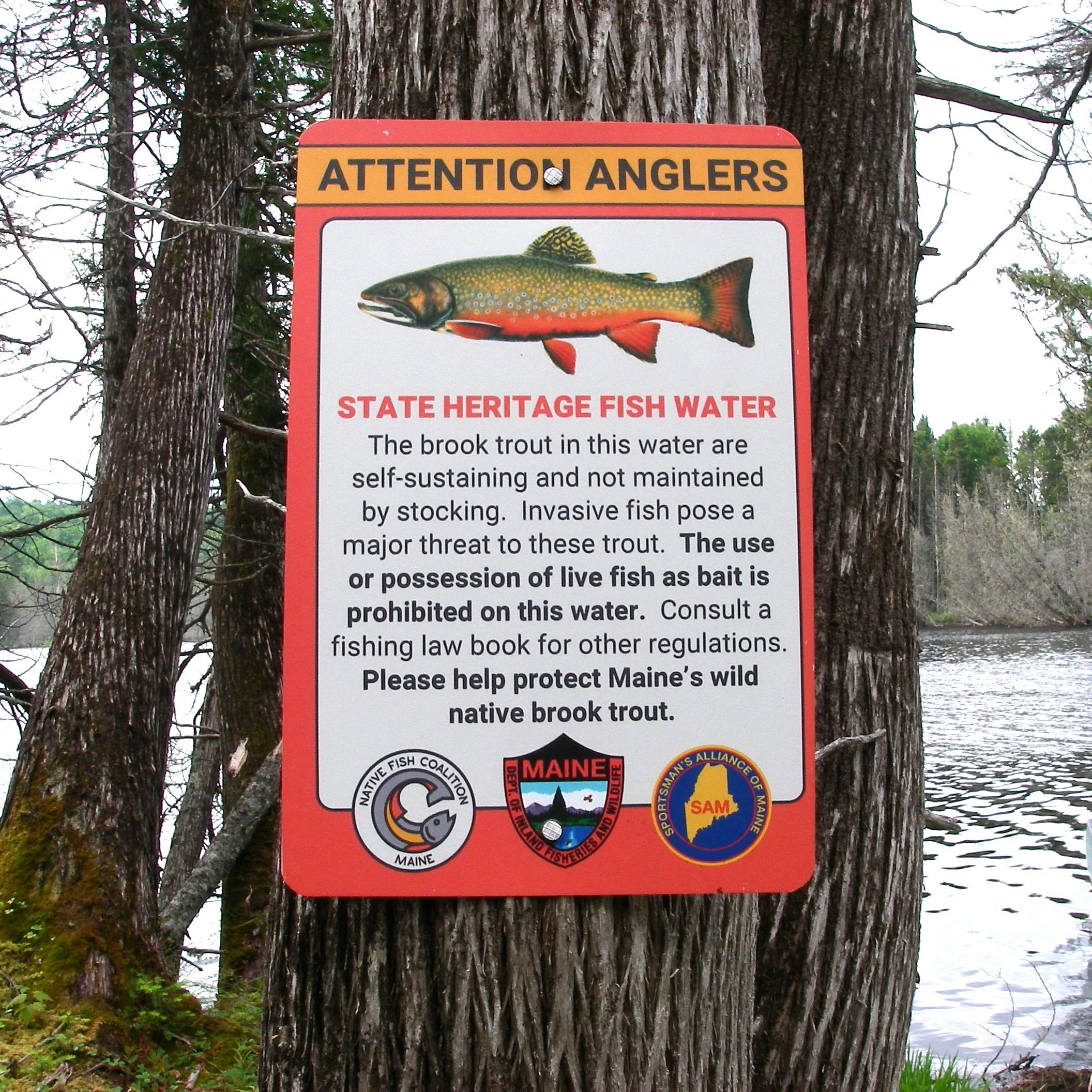 How NFC Spends Your Money: Grant Fulfillment - Maine State Heritage Fish Signs...