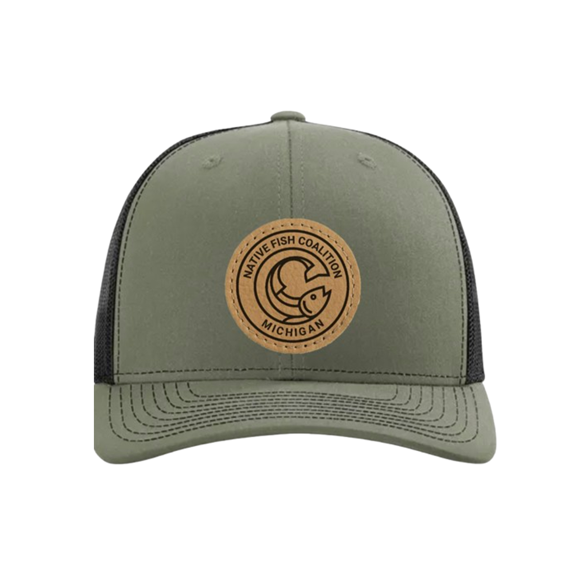 Just In: Rhode Island and Michigan Bison Leather Patch Hats... 