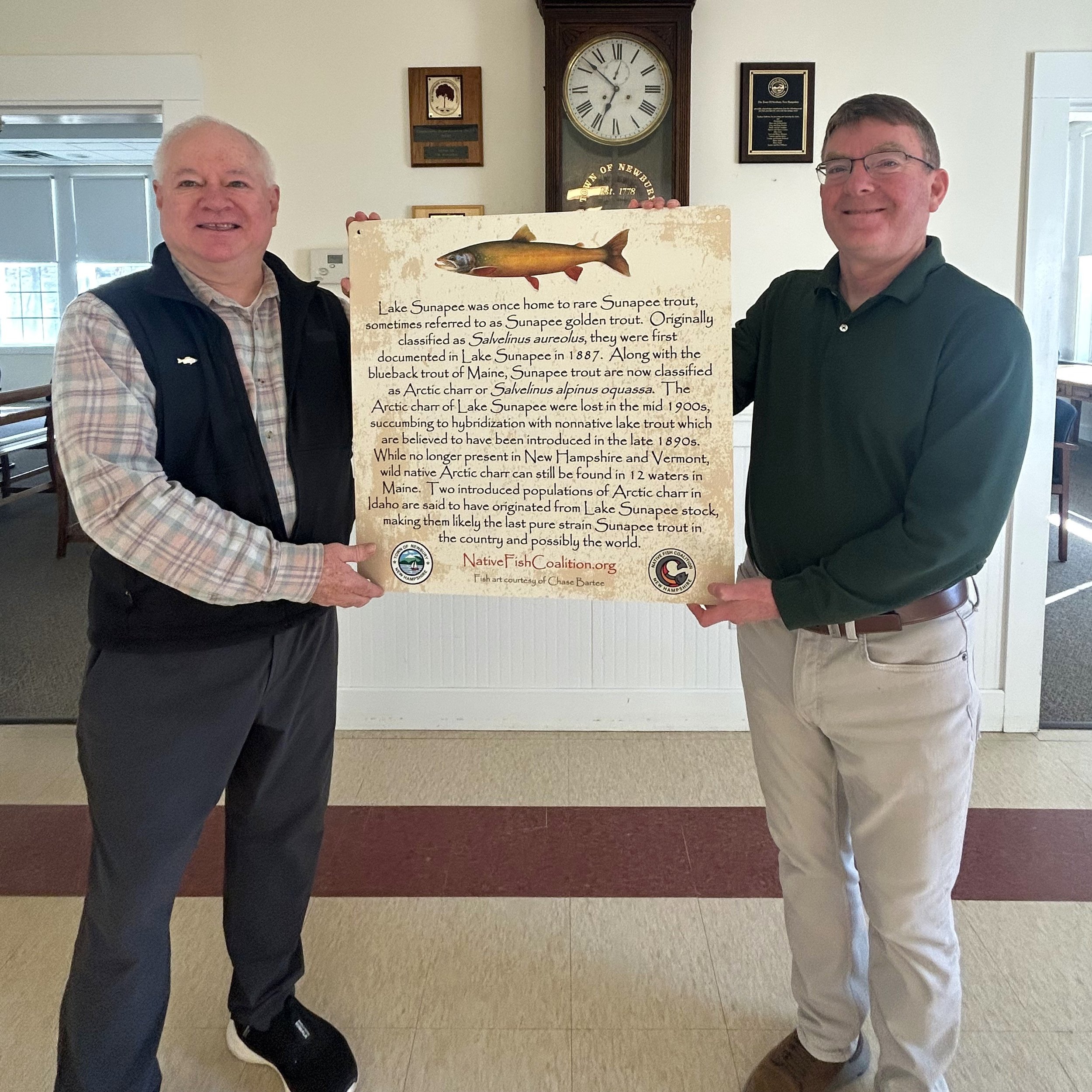 Lake Sunapee Arctic Charr Signs Getting Closer... 