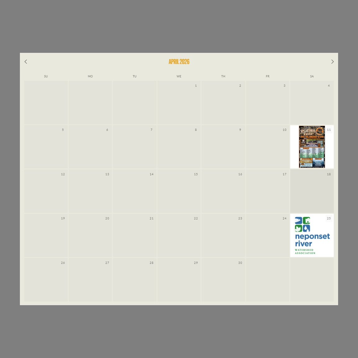 Show/Event Reporting (Calendar/Blogging)