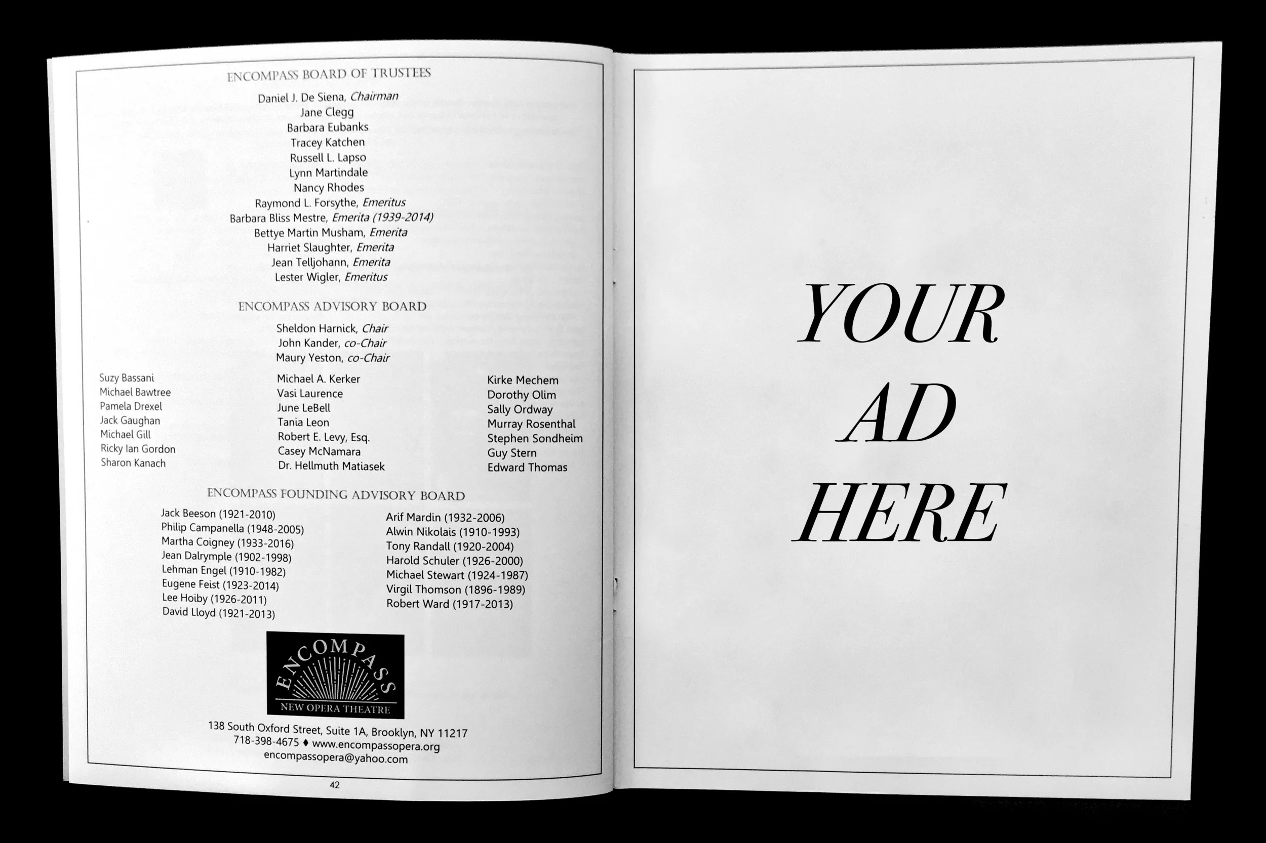 Inside Back Cover