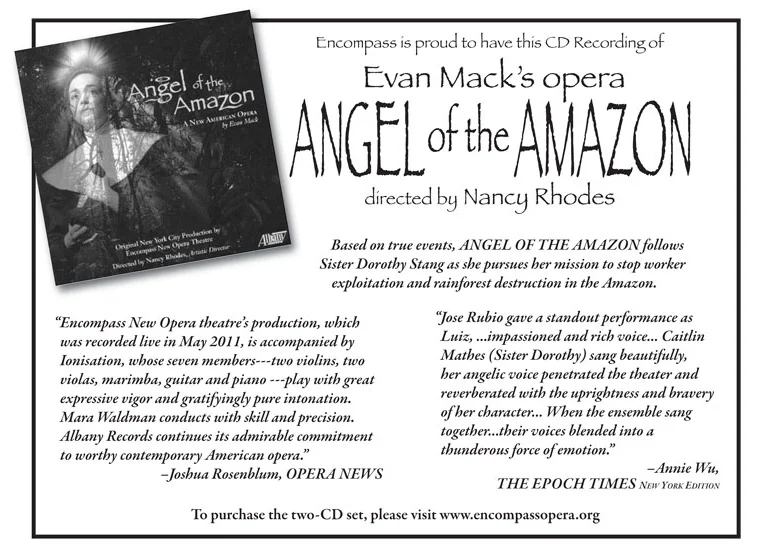 Angel of the Amazon New Opera Theatre