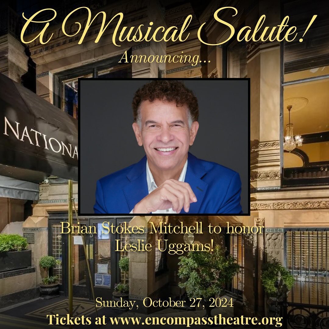 Exciting news! The one and only Brian Stokes Mitchell will be gracing the stage at this year&rsquo;s Musical Salute Gala honoring Leslie Uggams! Join us for an unforgettable evening of powerful performances and heartwarming moments as we celebrate th