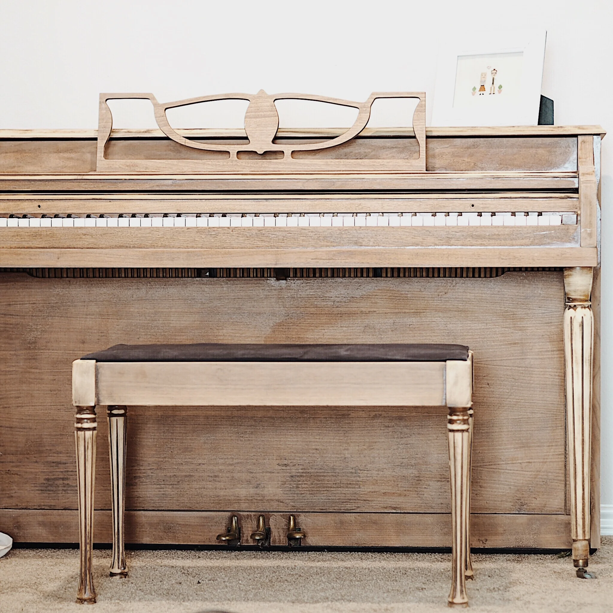 Annie Sloan Piano Makeover