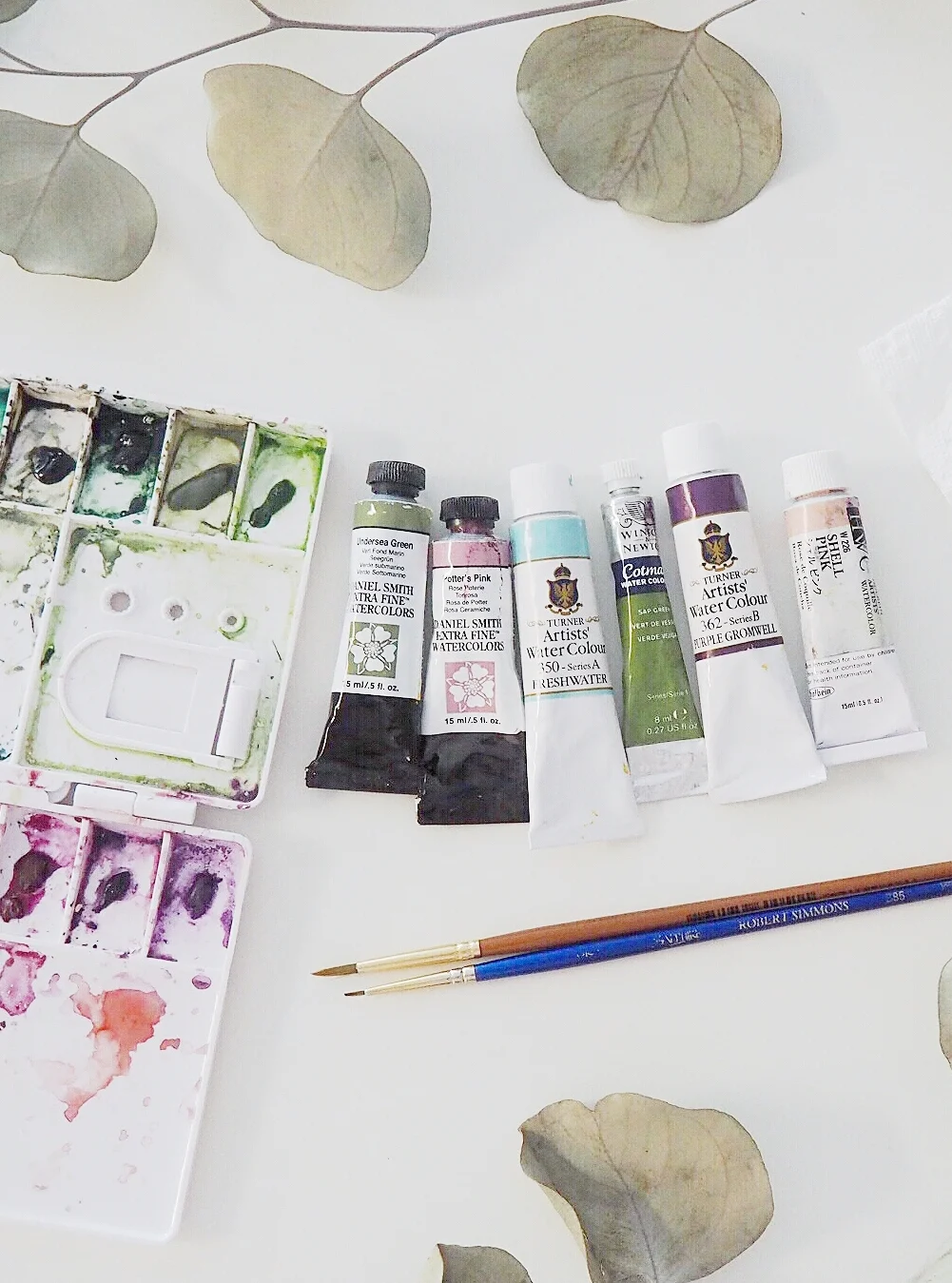 The Little Post About My Watercolor Essentials