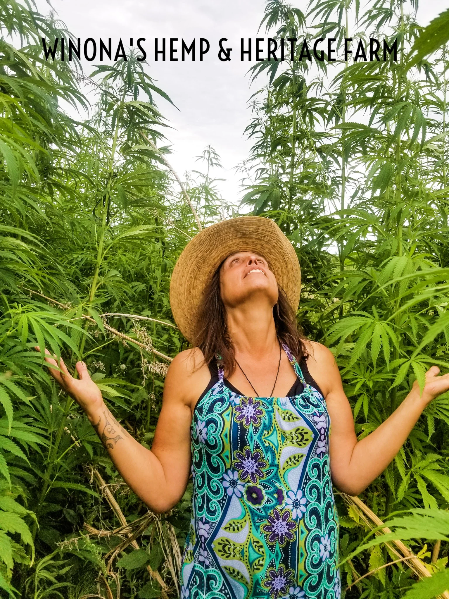 Dear Friends: Winona's Hemp & Heritage Farm is coming alive; with your support we can move to the next economy