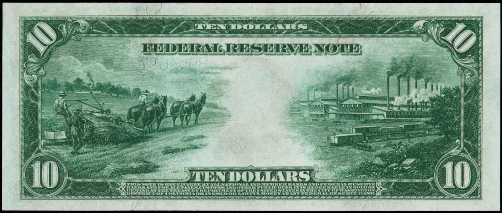 1914 $10 Federal Reserve Note.JPG