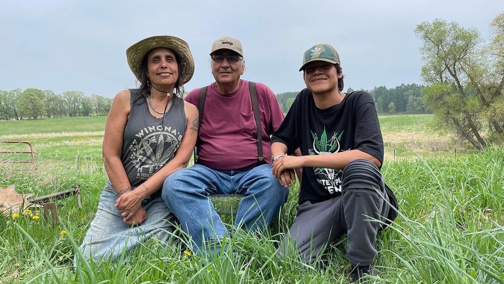 Winona, Alex White Plume and Mato by Keri Pickett