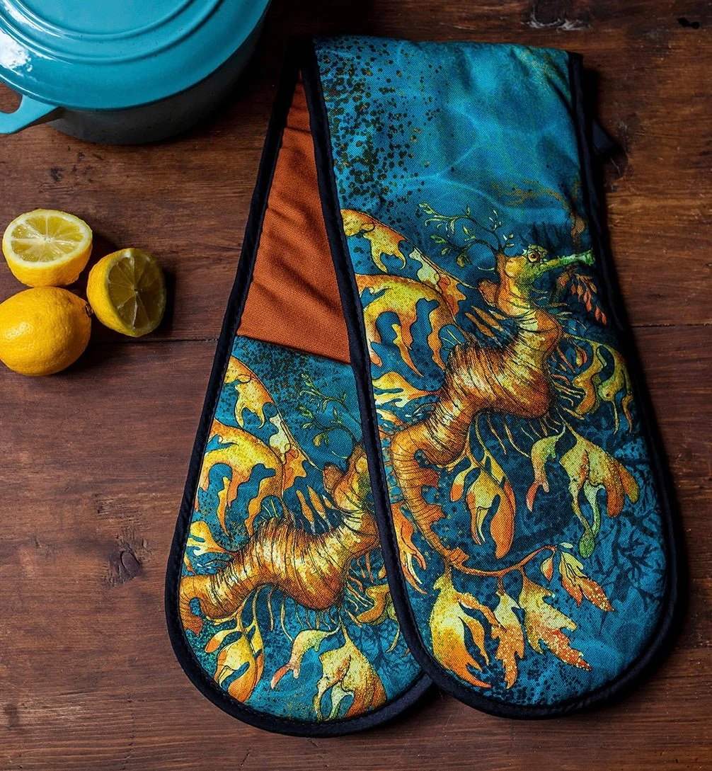 Sea Dragon Oven Glove