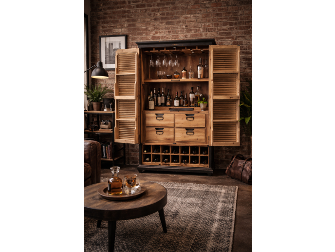 Shutter Bar Cabinet
