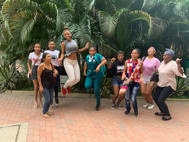 Teachers in training and community activists in Colombia