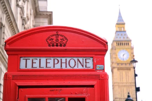 London telephone booth and Big Ben