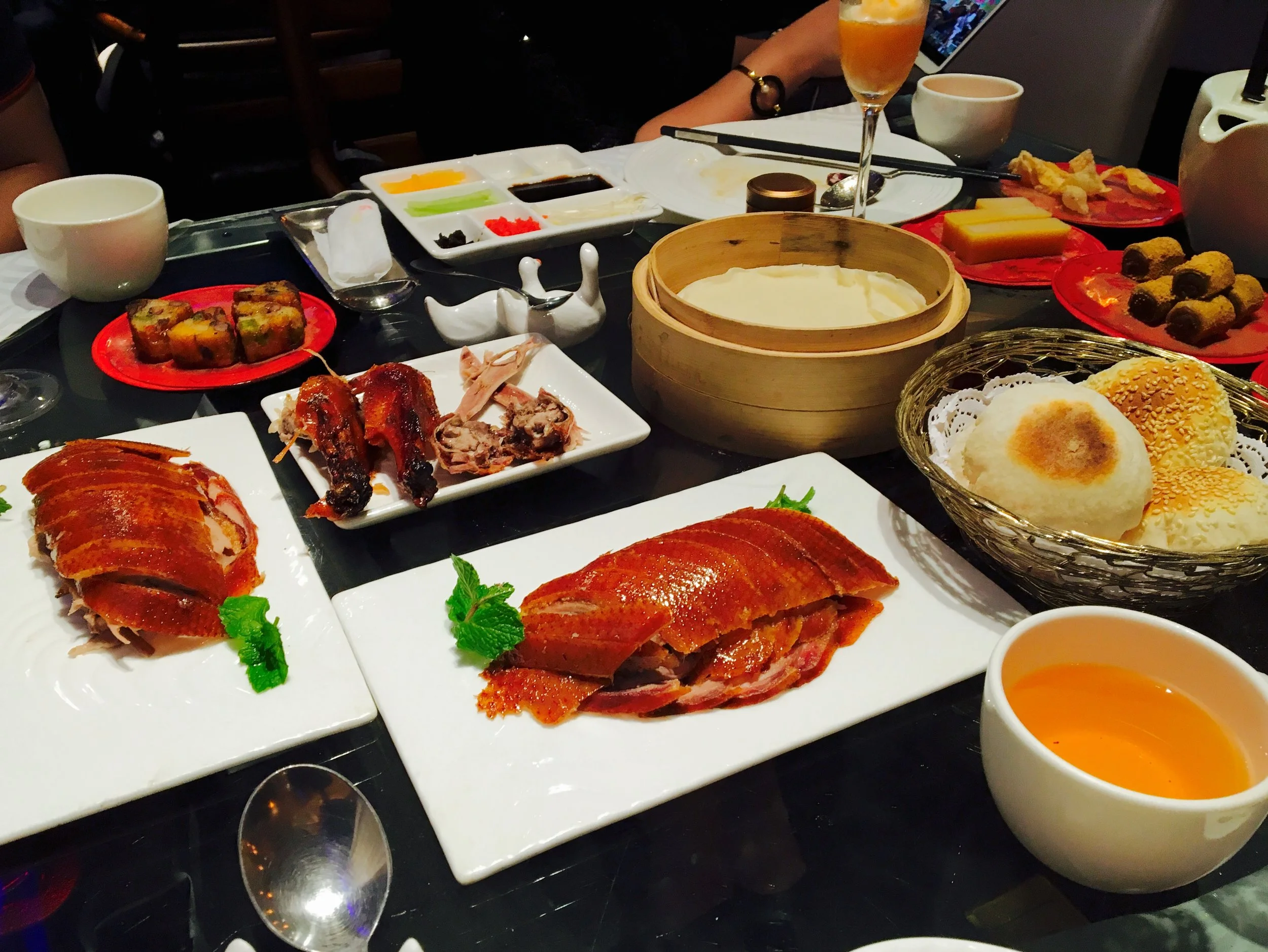 Peking Duck Dinner - photos c/o wikipedia