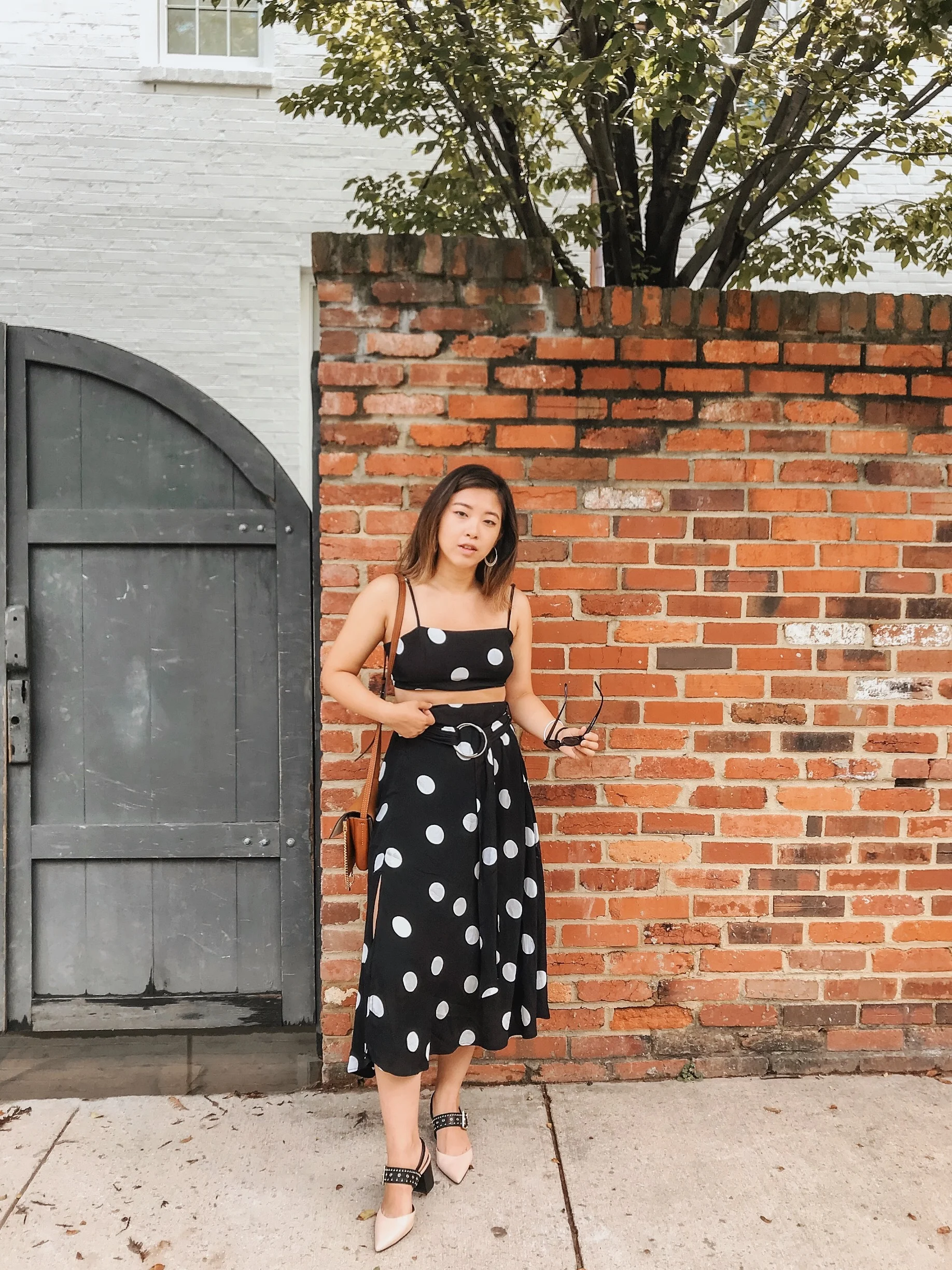 Saying Goodbye to Summer with a Two-Piece Set! 