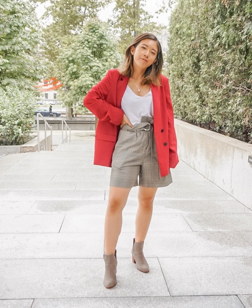 Why You Need A Red Blazer In Your Closet This Fall