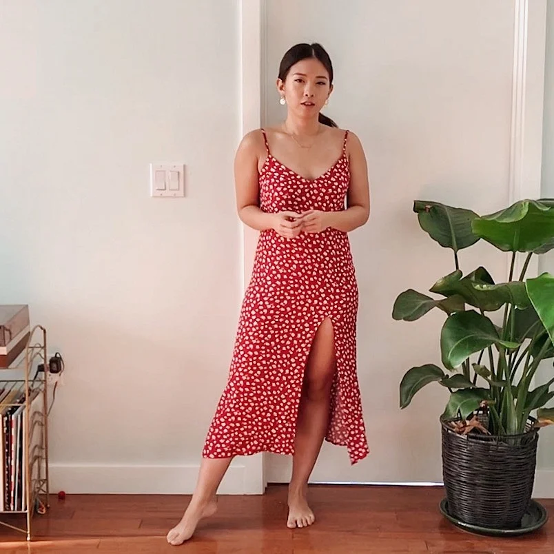 dress for petite pear shaped body