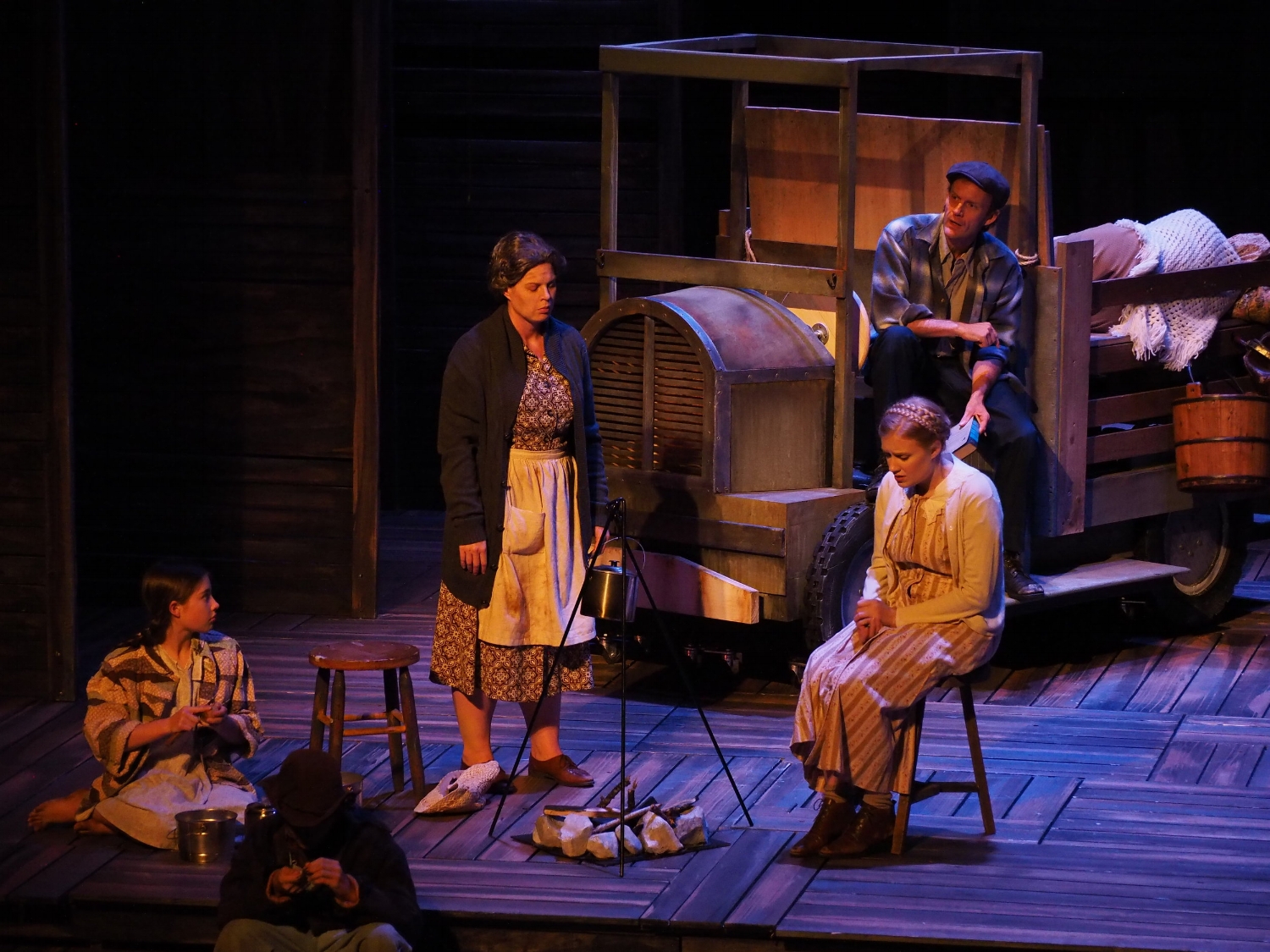 The Grapes of Wrath - At a Camps Site