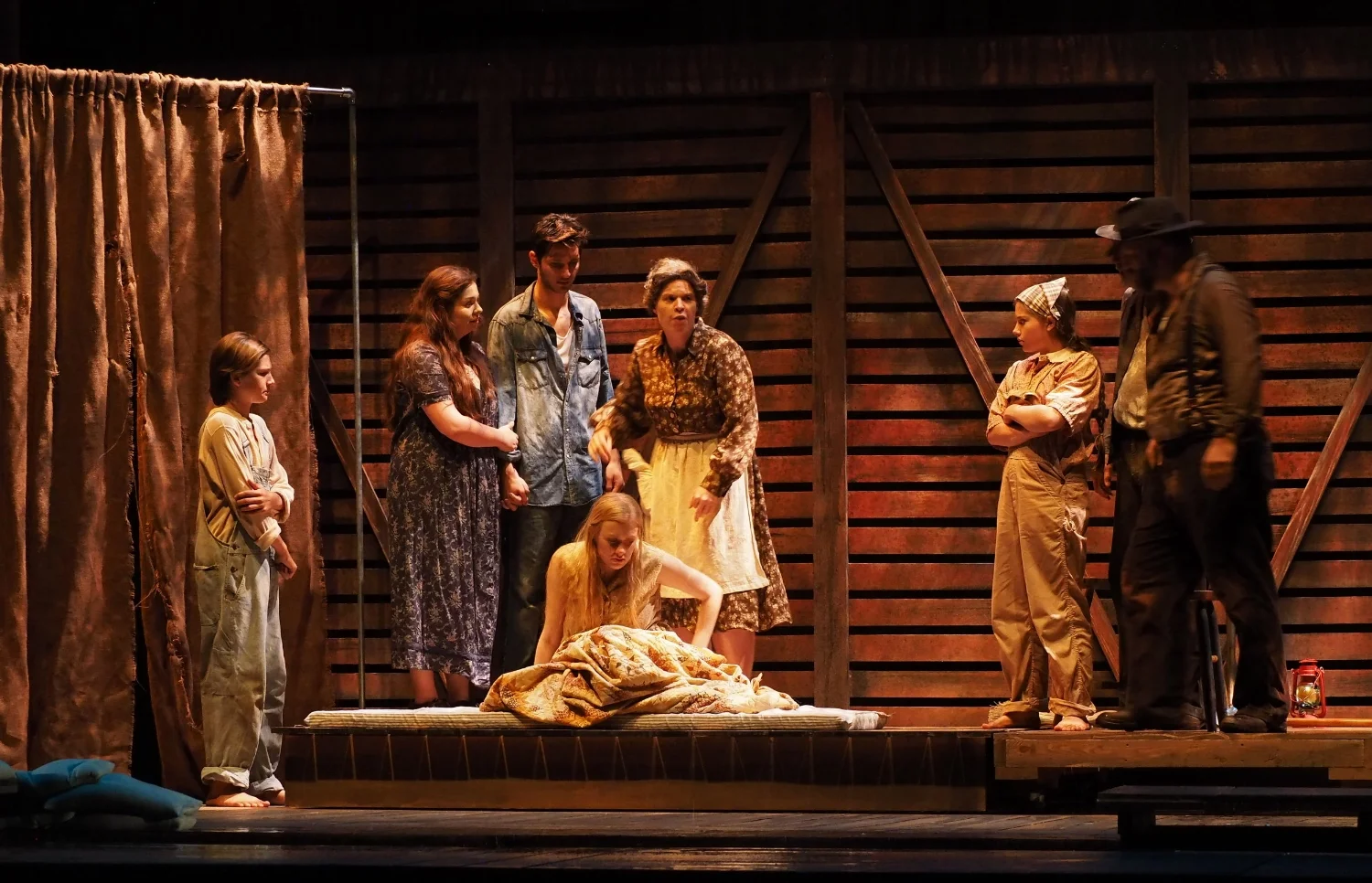 The Grapes of Wrath - In the Rail Car