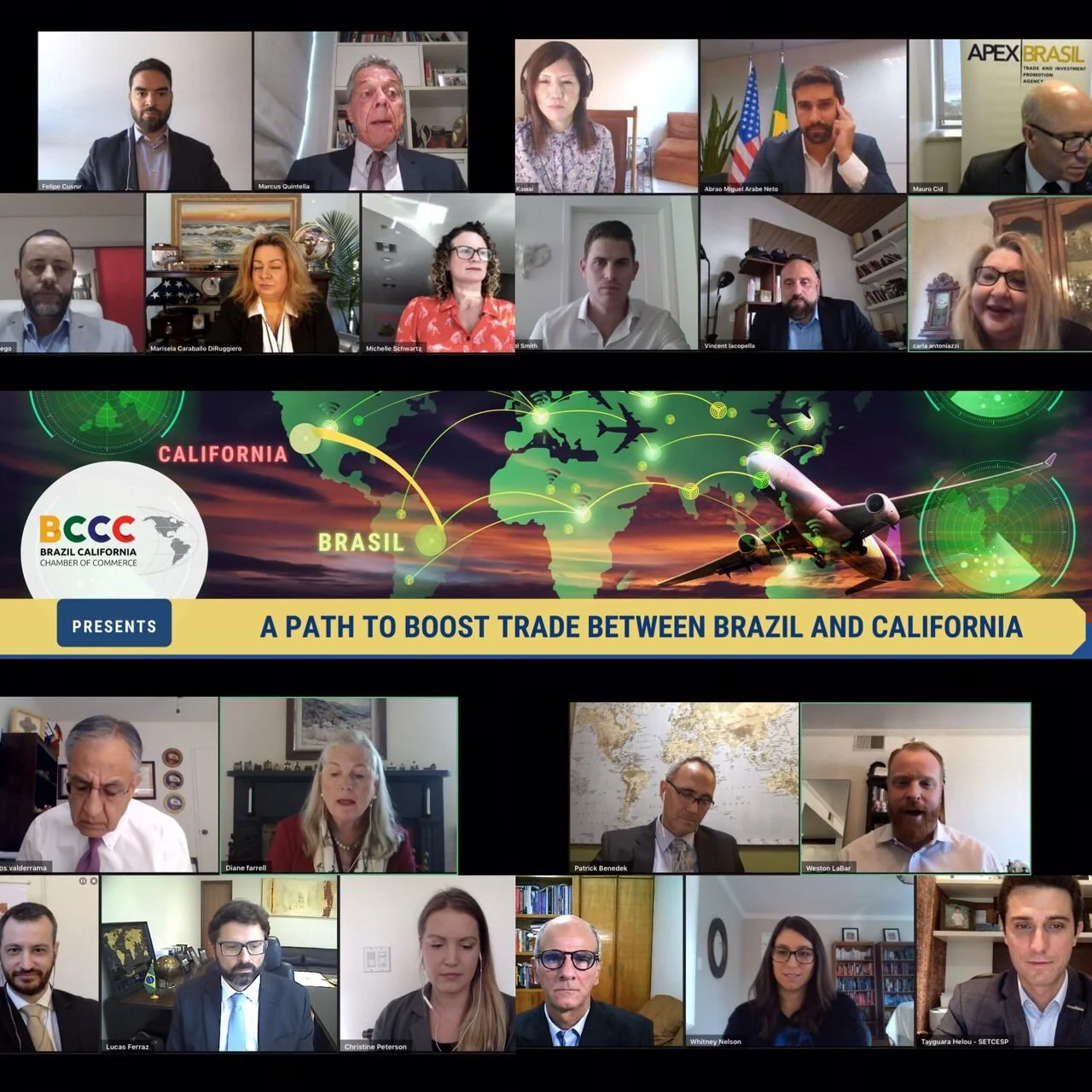 Webconference "A Path to Boost International Trade between Brazil-California"