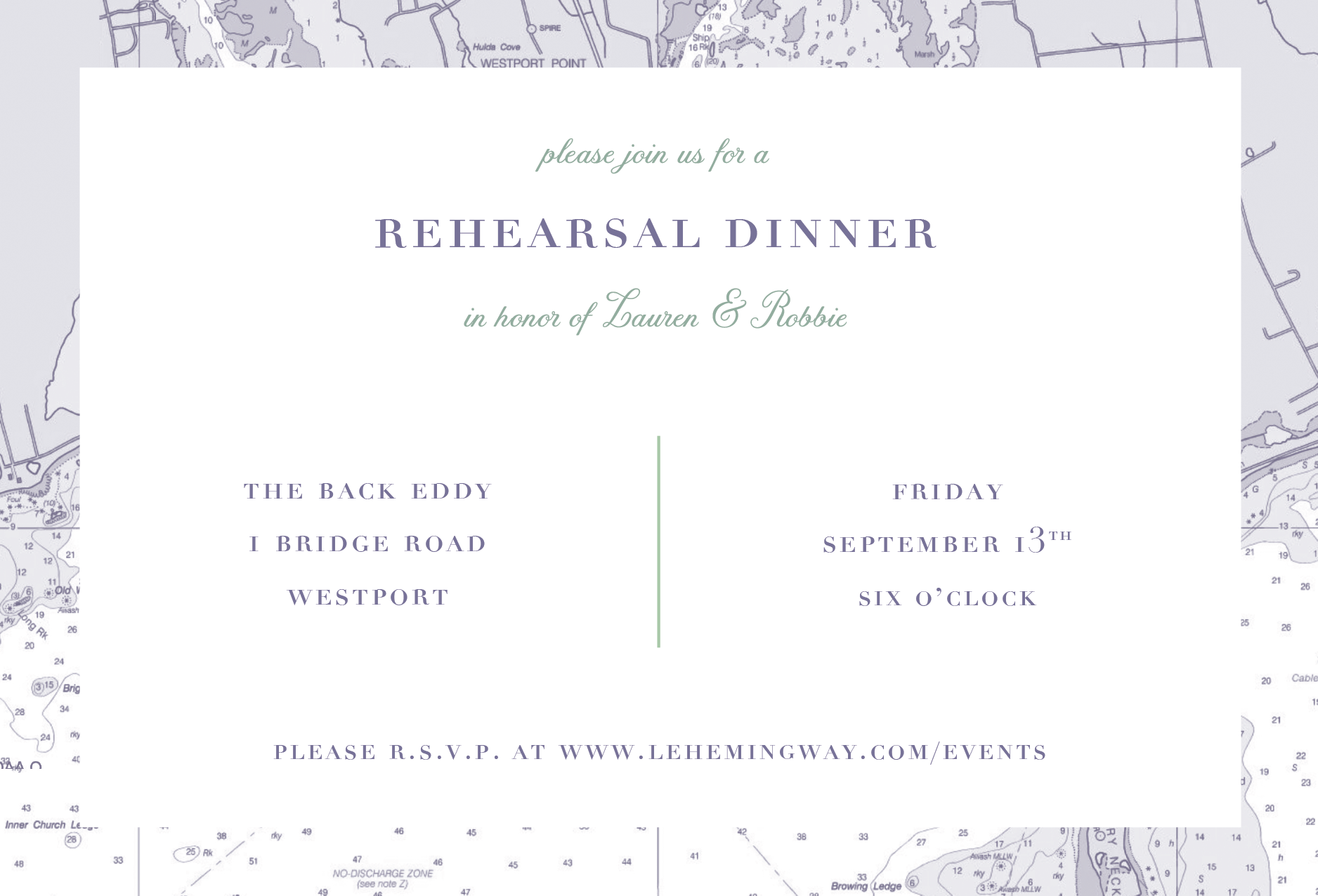 Lauren & Robbie's Rehearsal Dinner