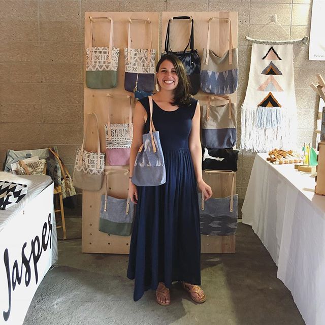 ✨Showing off some brand new styles at the @anthembranding #makersmarket
