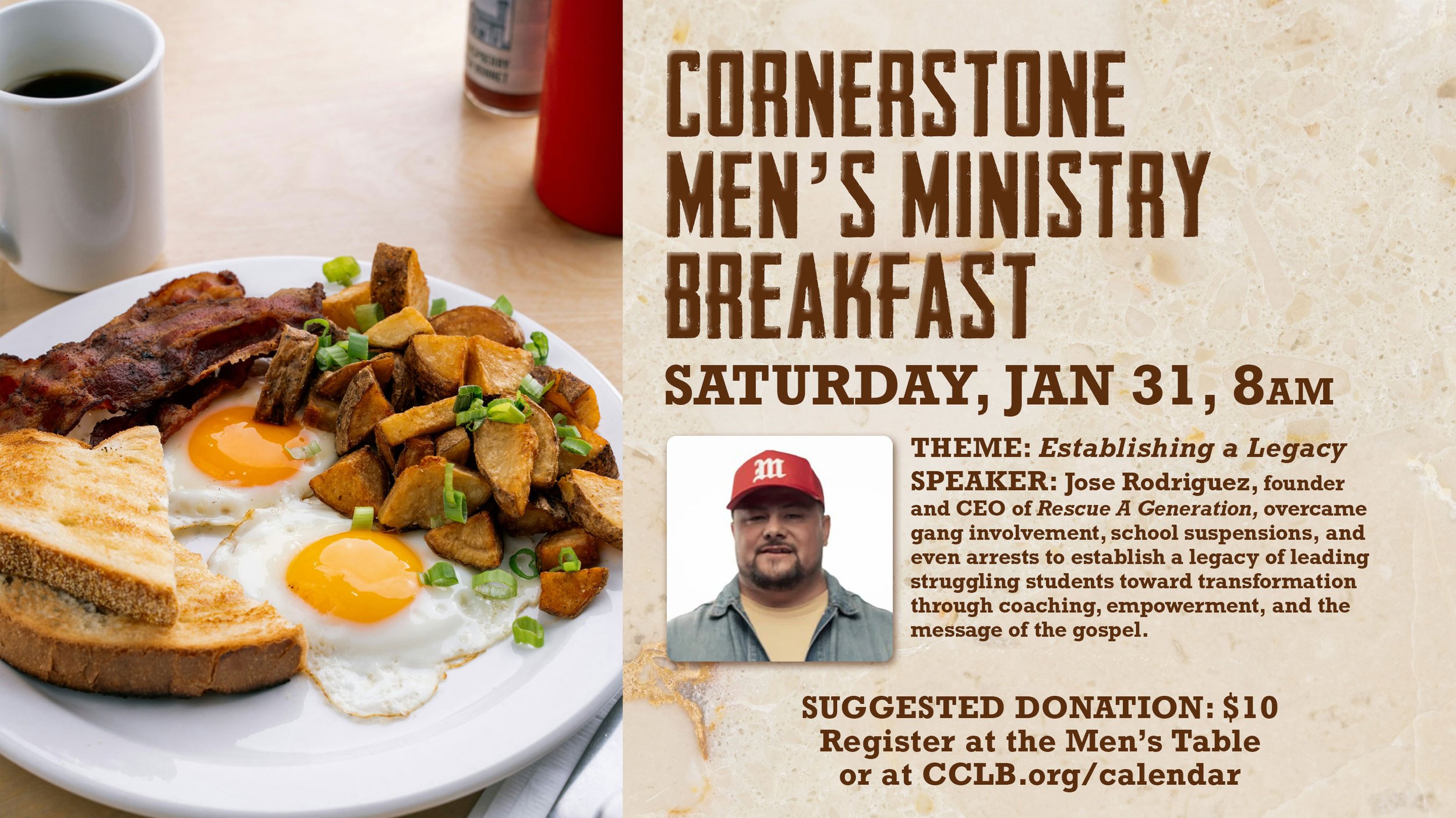 Men's Ministry Breakfast