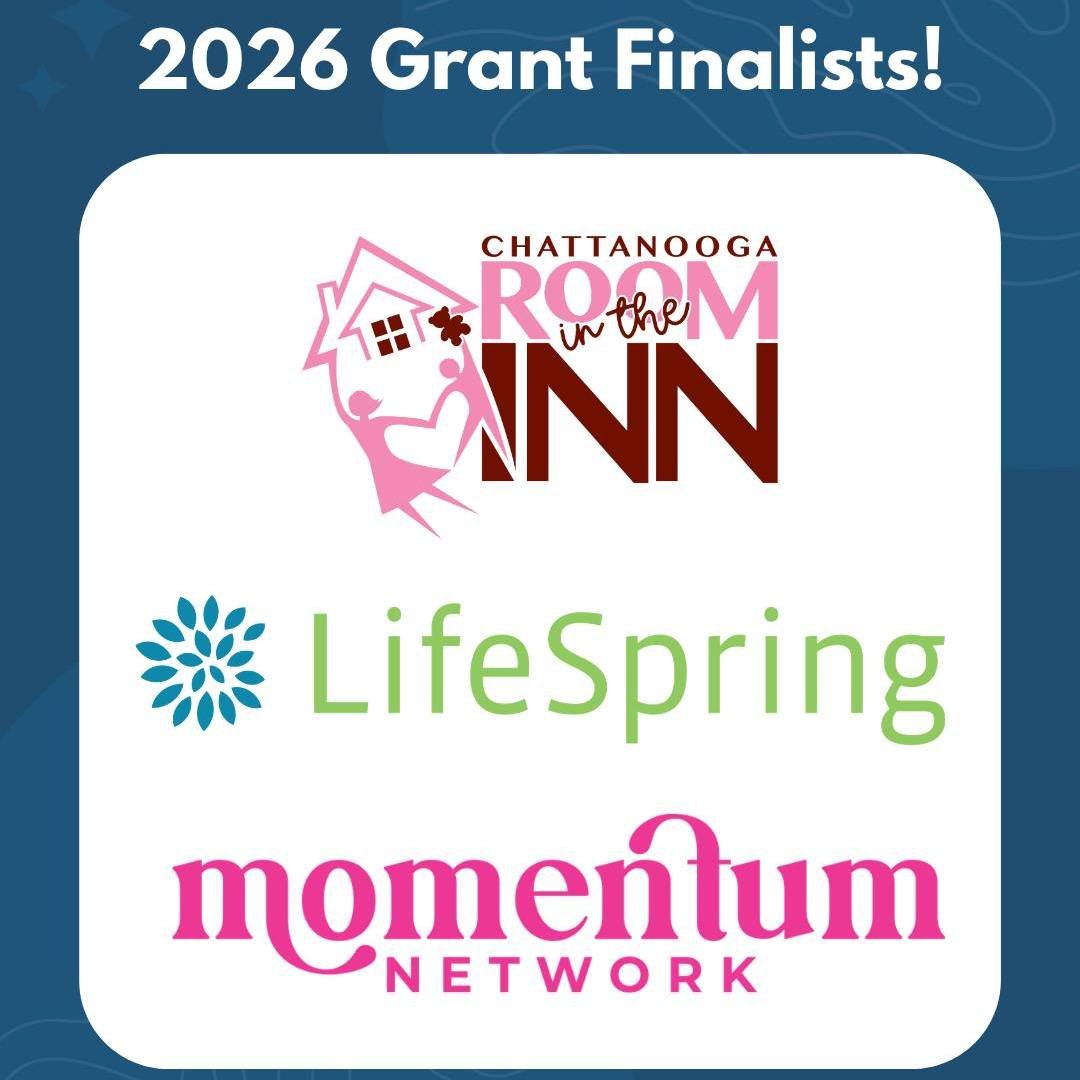 Congratulations to our grant finalists! We heard from Lifespring ( @lifespring_community_health), the Momentum Network @themomentumnet ) and Chattanooga Room in the Inn (Chattanooga Room in the Inn - CRITI @chattanoogaroomintheinn) on Wednesday night