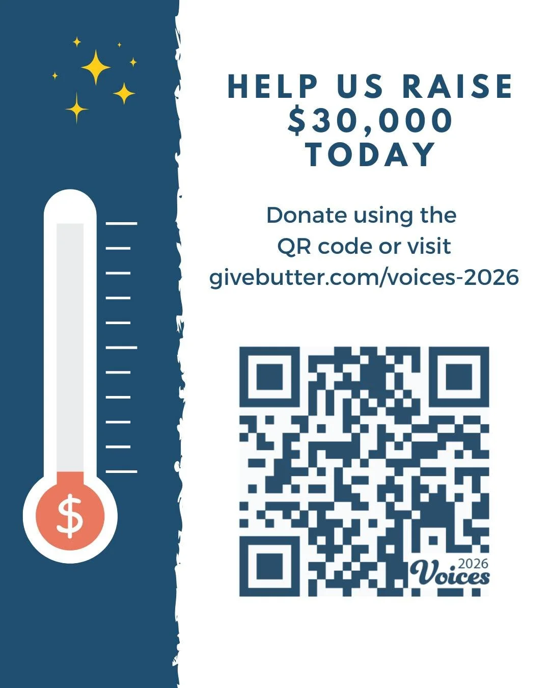 Your generous support advances our mission to improve the lives of women and girls in Tennessee through advocacy, collective philanthropy, and leadership! 

Donate by 5 pm today to help us beat our goal! Use the QR code below or visit givebutter.com/
