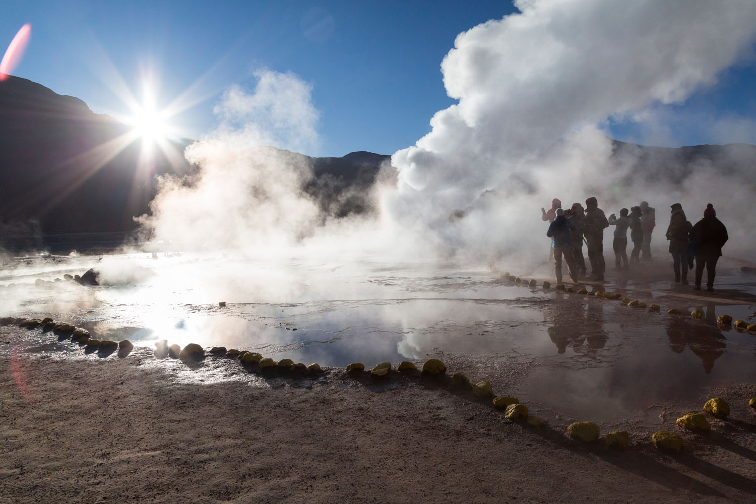 El Tatio geysers in Atacama, Chile