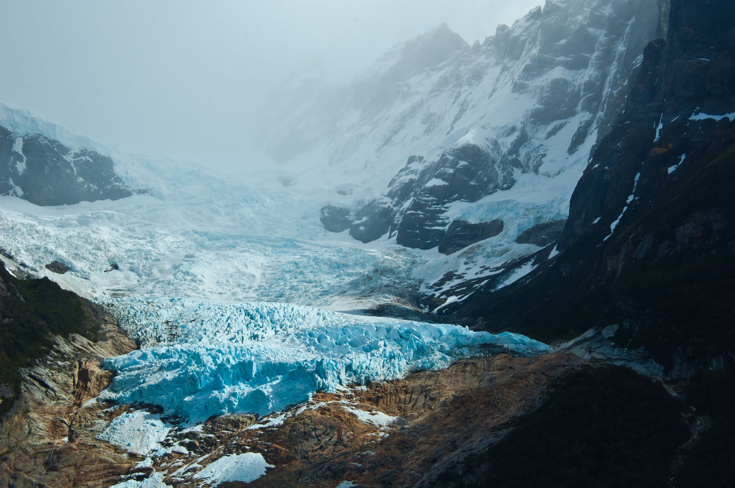 Serrano glaciar patagonia, Chile