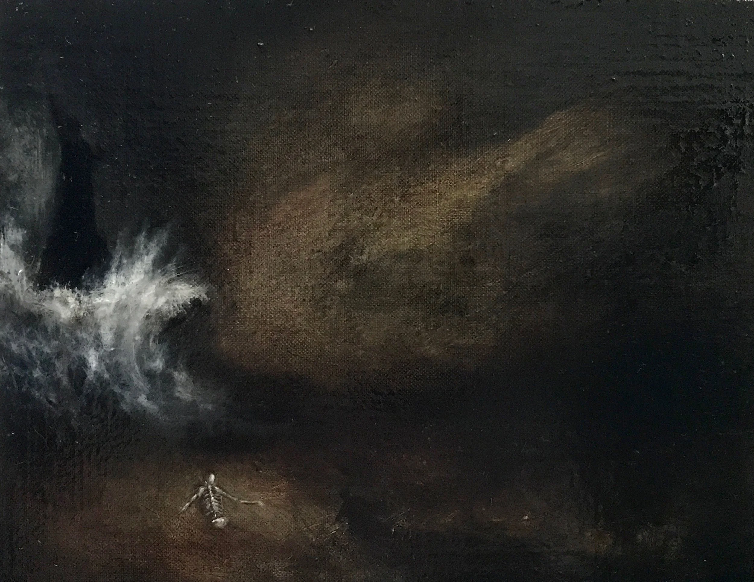 Untitled, 2017 Oil on Canvas 8 x 6 inches 20.3 x 15.2 cm