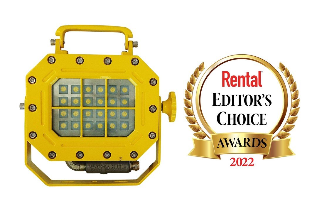 We are happy to announce that our New Hazardous Location Lights XP970LED and XP980LED won the Rentals Editor's Choice Awards 2022.