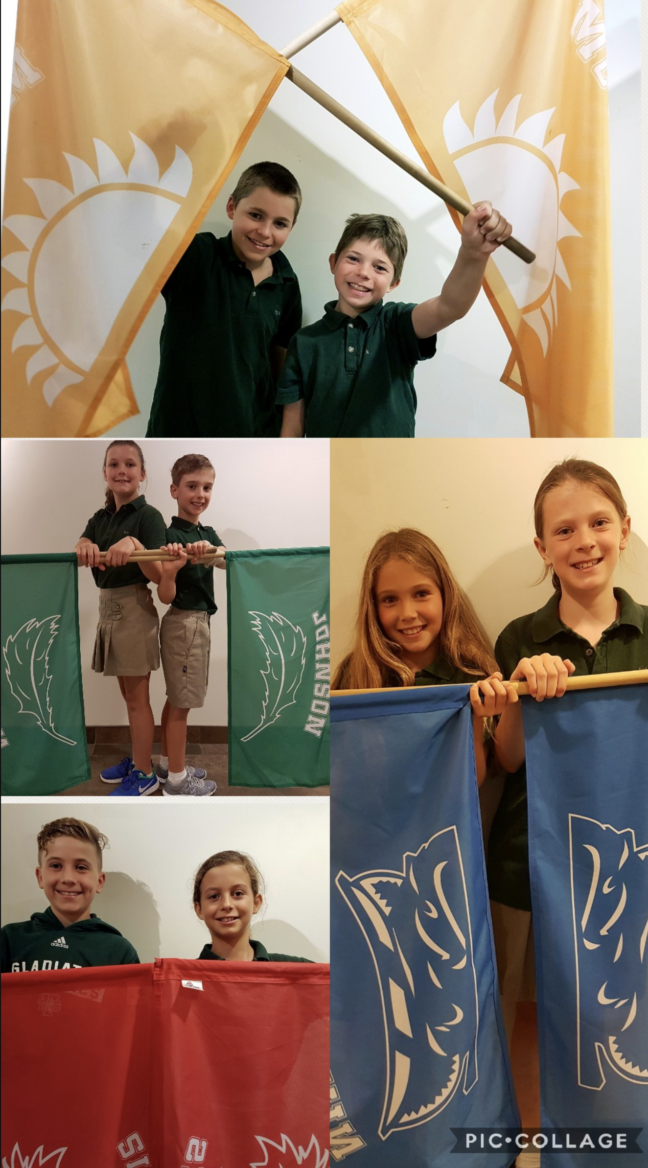 Junior school house captains
