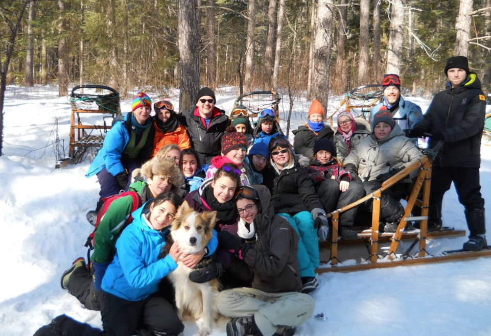 A previous Dog Sledding Expedition as part of the Middle School Outers Club. 