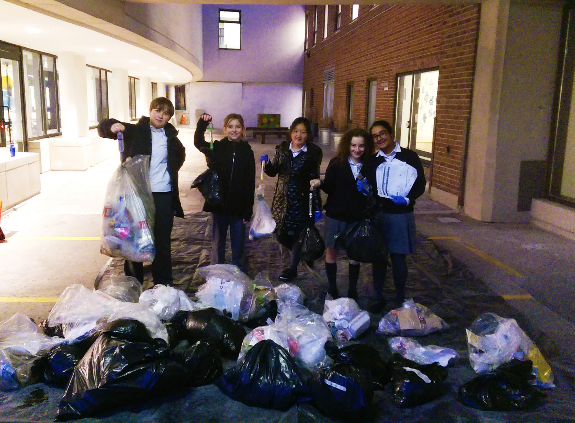 Our Eco-Team in Action! 