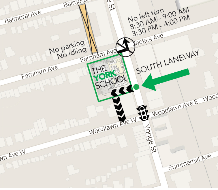 1320 Yonge Street Drop-Off and Pick-Up Procedures