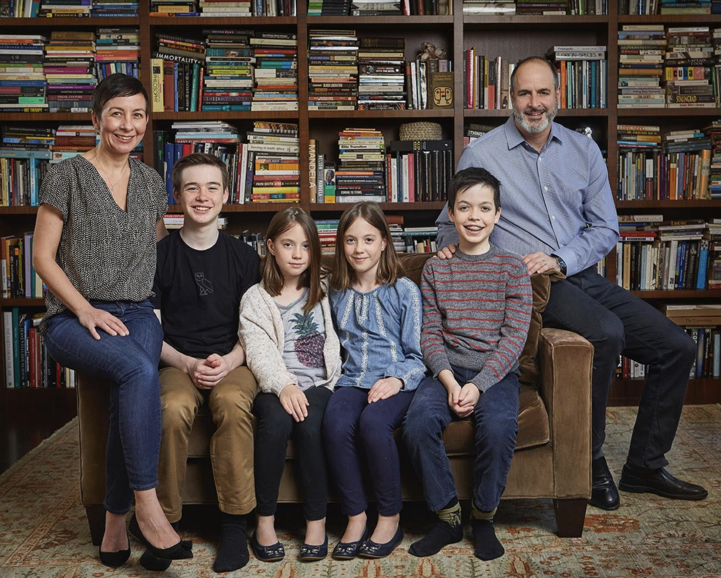Jenn Law, Isaac, Kate, Mimi, Harry and Paul Rose