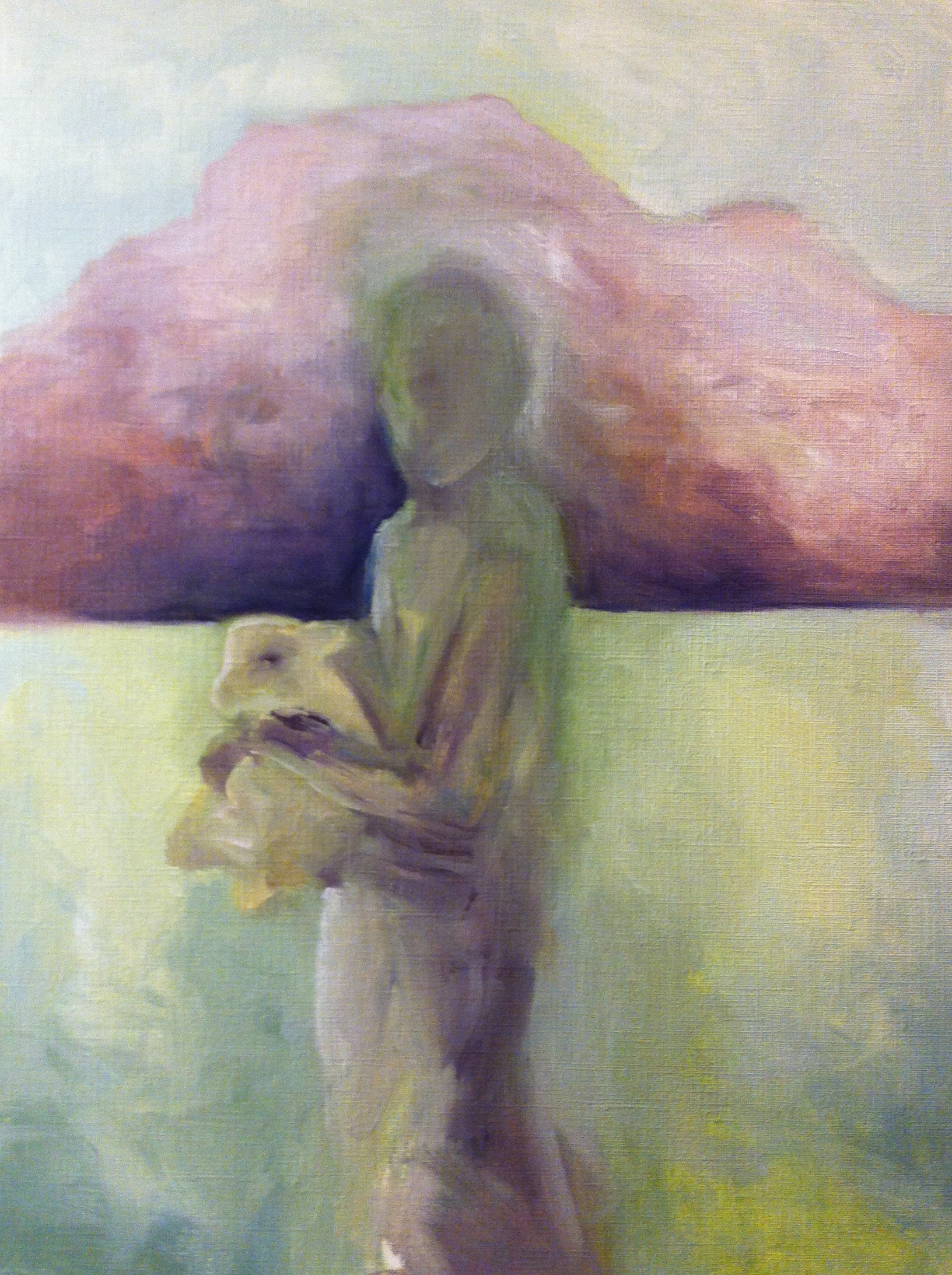 Woman and Lamb 5