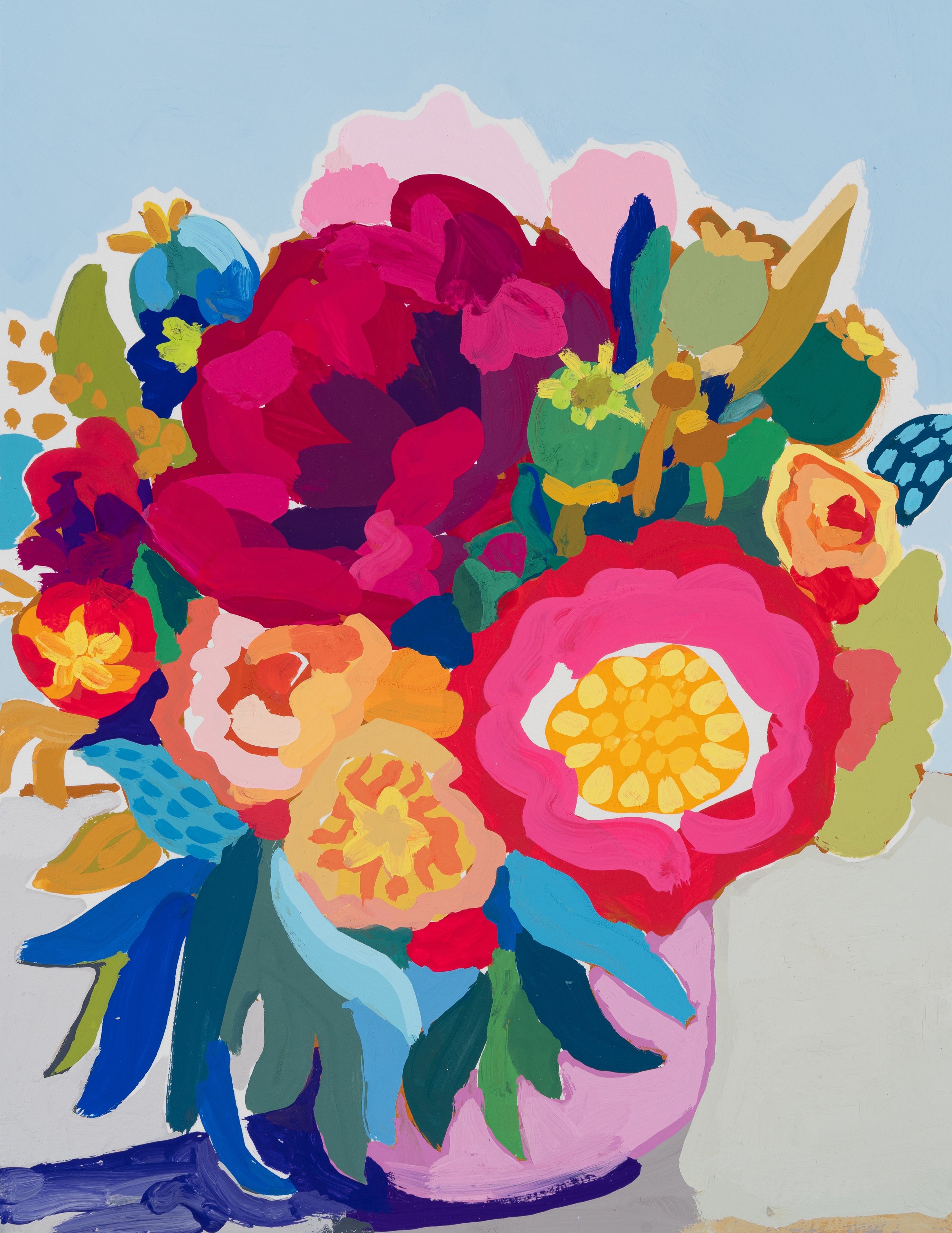 Christophillis_Primavera Portrait No. 2_Gouache on Paper_14%22 X 11%22_low res.JPEG