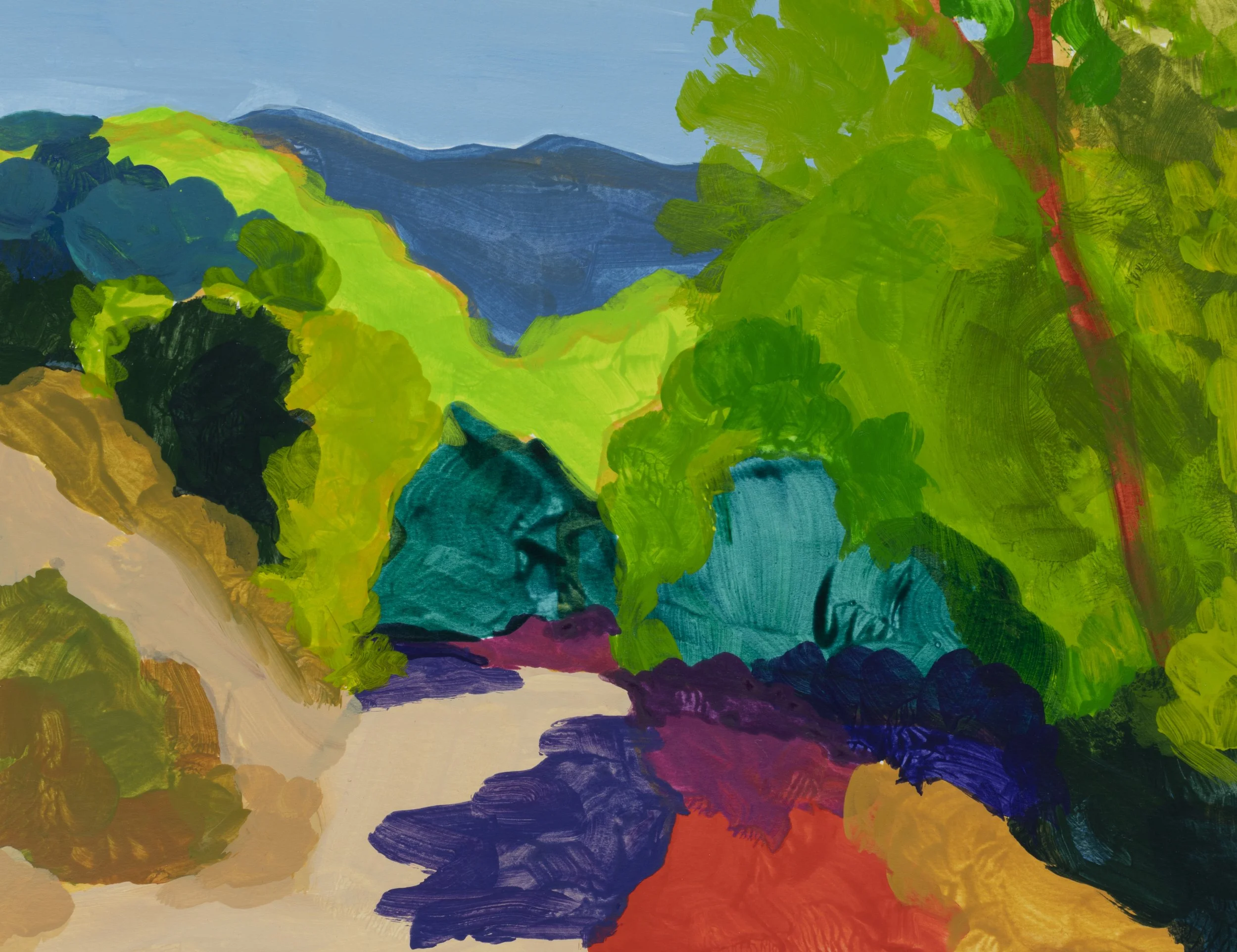 Christophillis_Karyes Pathway No. 1_Acrylic on Paper_9X12.jpeg