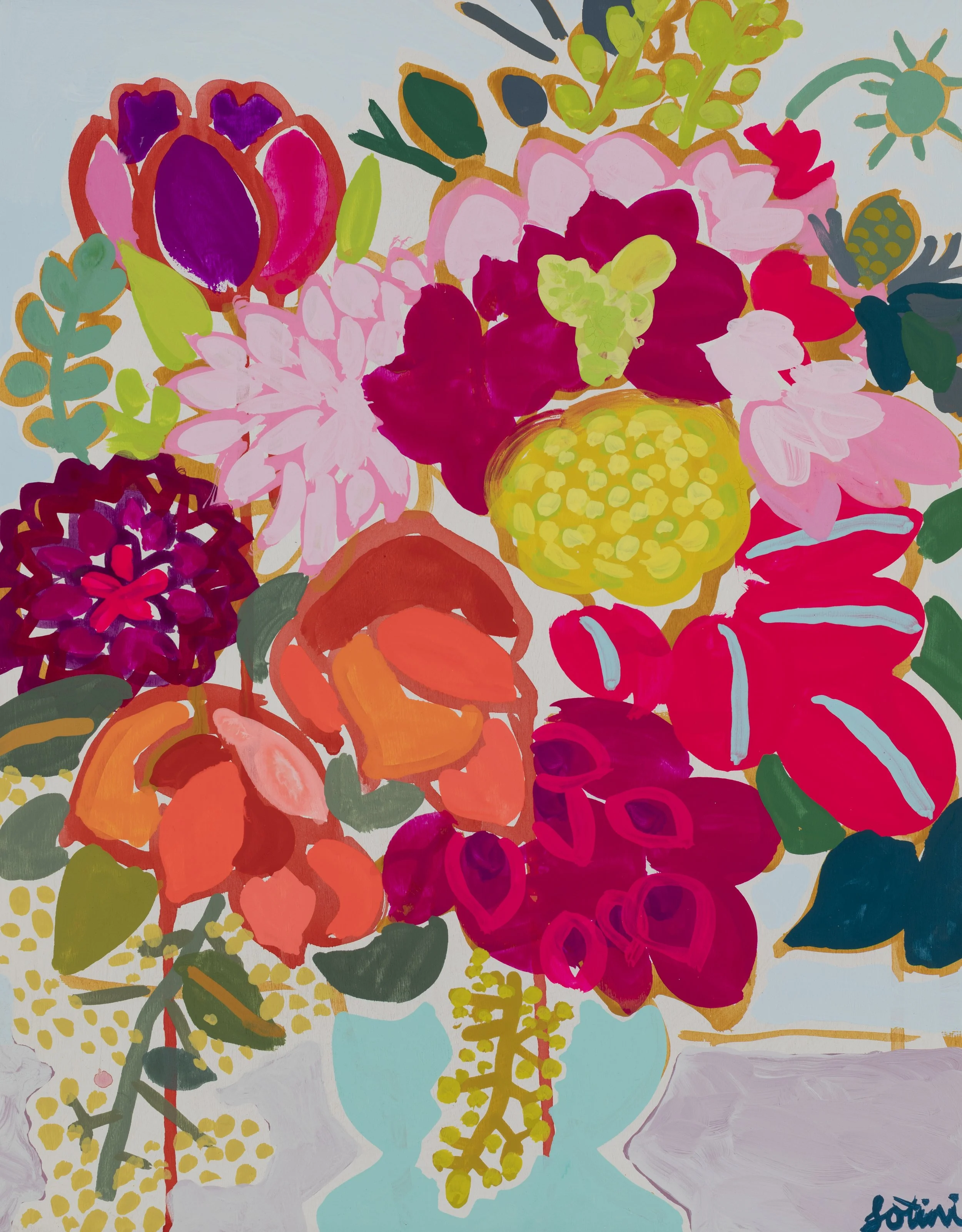 Christophillis_Springtime is Happening No. 26_Gouache on Birchwood Panel_14_ X 11_.jpeg