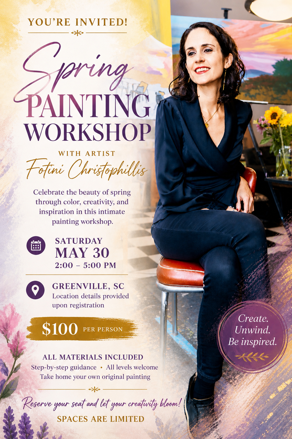 Spring Painting Workshop