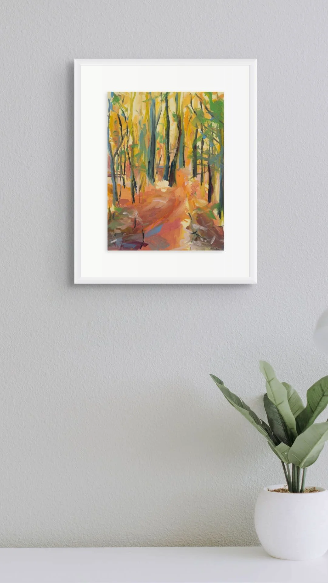 christophillis_walden pond pathway no. 3_oil on paper_12_ x 9_ _high res (1).jpeg