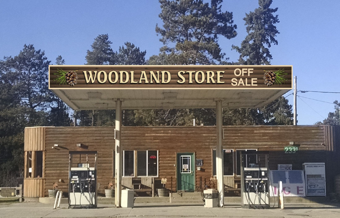 Woodland Store Gas Canopy