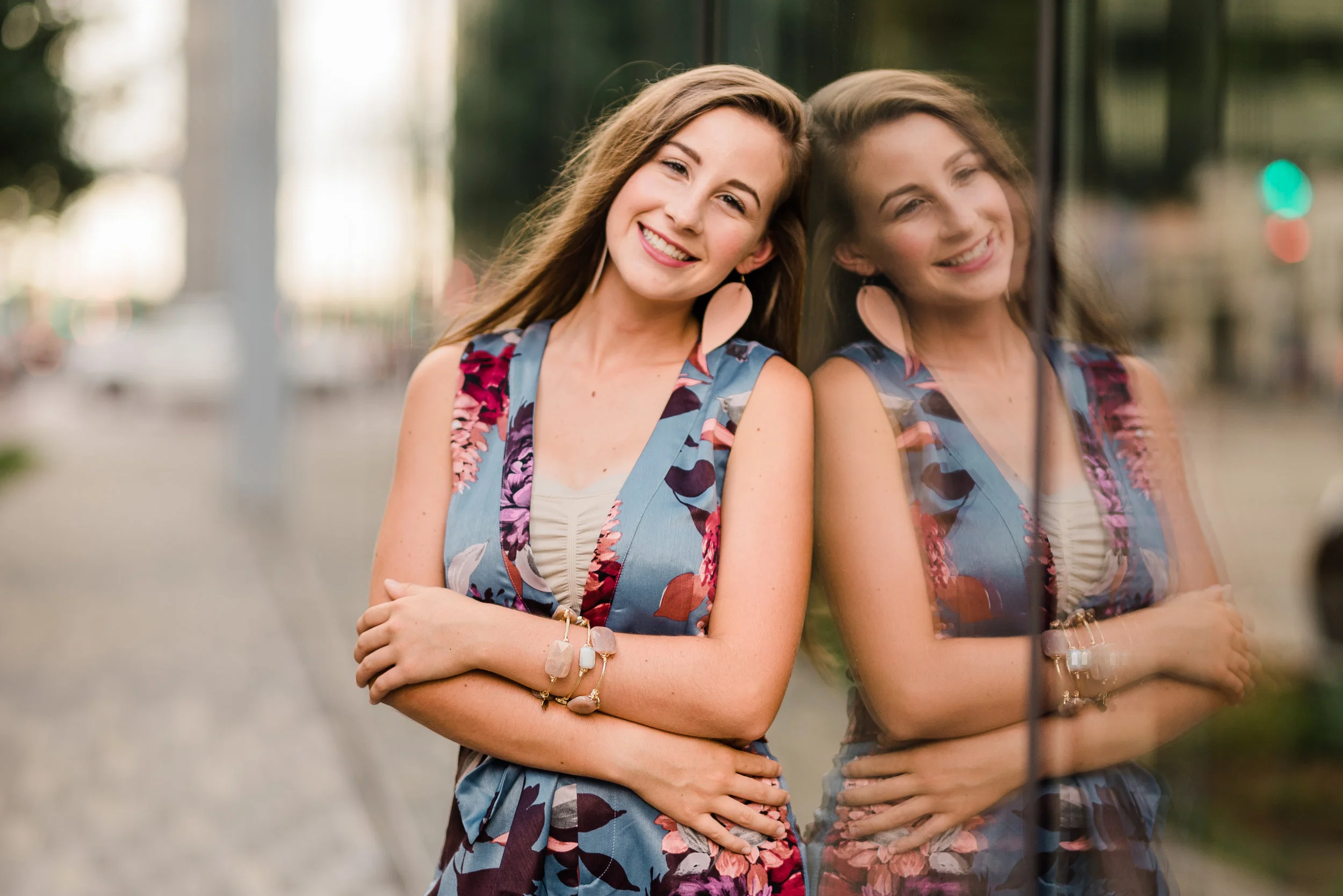 Downtown Houston High School Senior Session