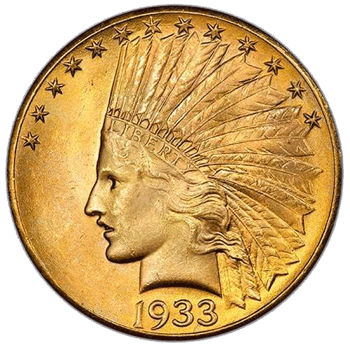 $10 "Indian Head" Eagle Gold